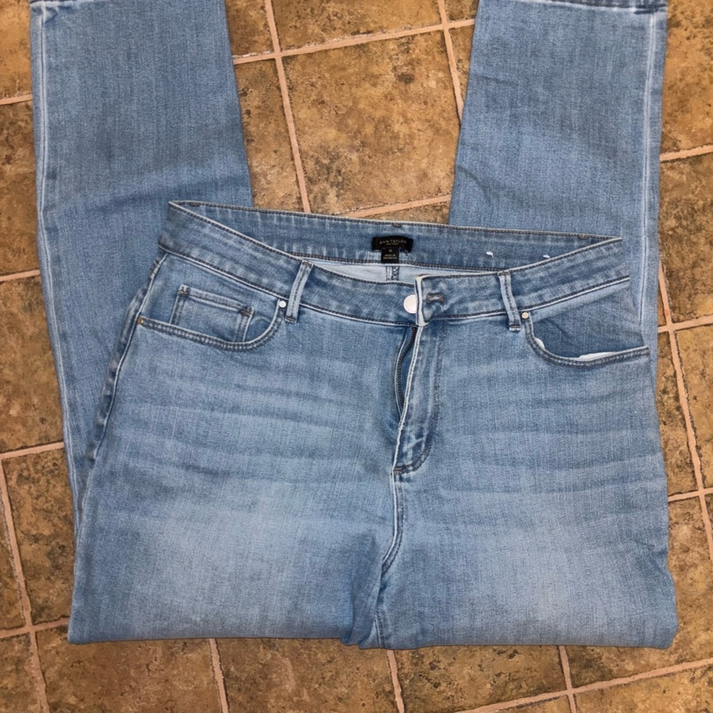 Ann Taylor Classic Blue Denim Jeans